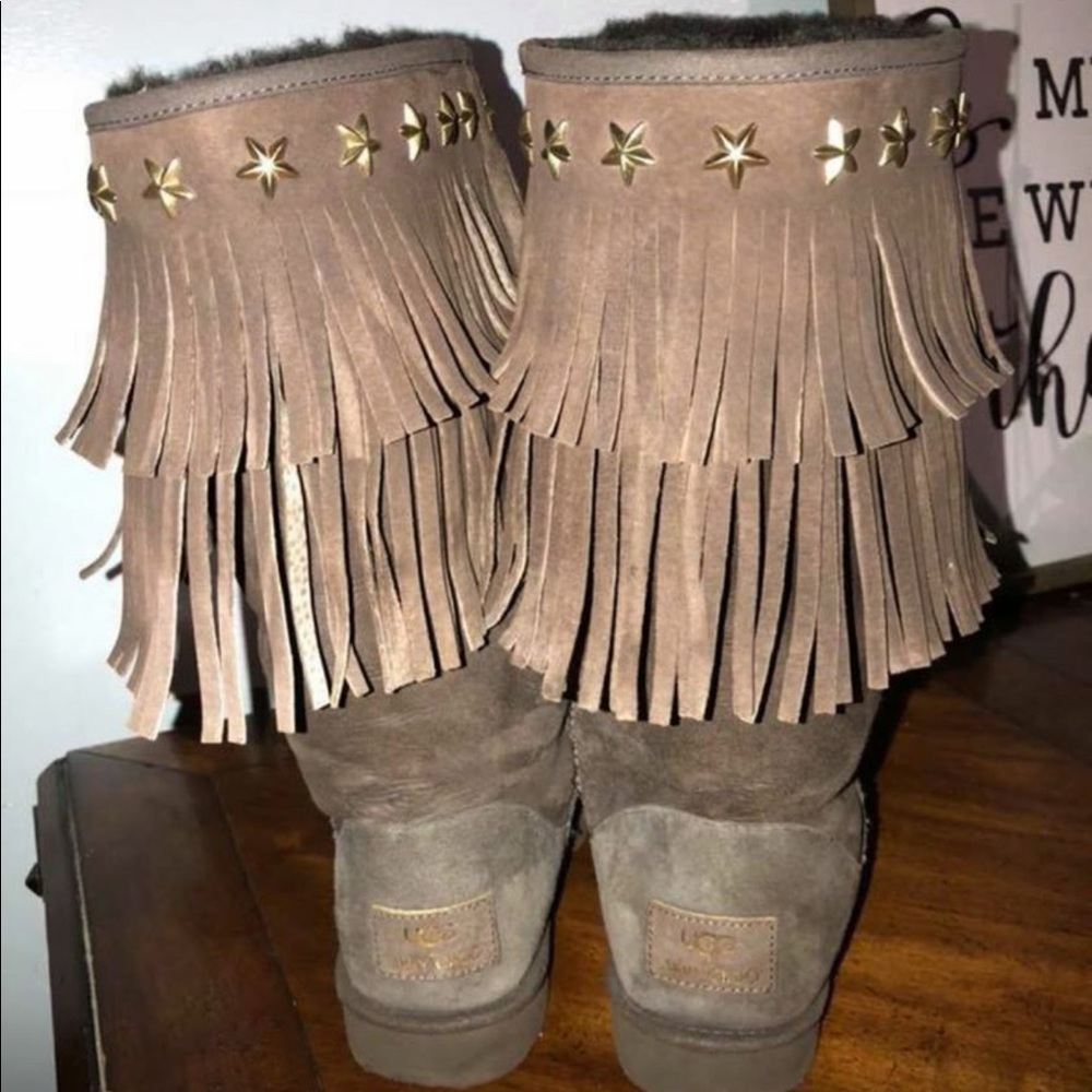 Jimmy Choo Uggs In Like New Condition - image 2